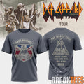 Def Leppard Live 2026 Limited Edition Signature Shirt Unisex