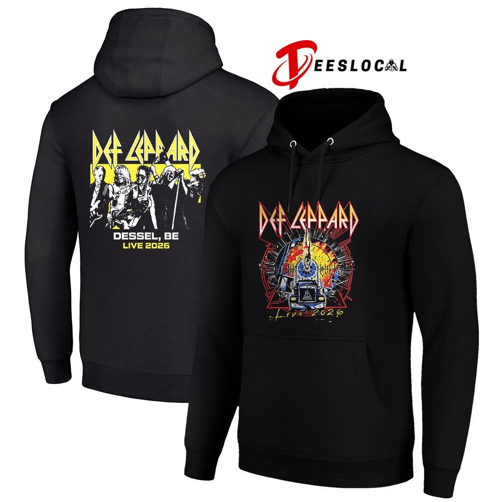 Def Leppard tour UK and EU Dessel Belgium event shirt Unisex