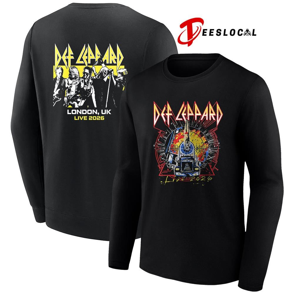 Def Leppard tour UK and EU London UK event shirt Unisex
