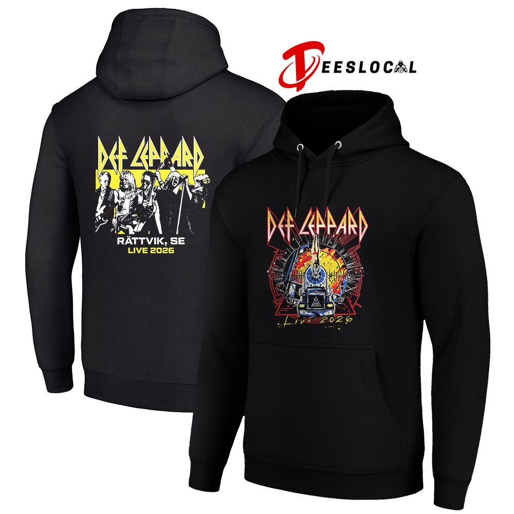Def Leppard tour UK and EU Rattvik Sweden event shirt Unisex
