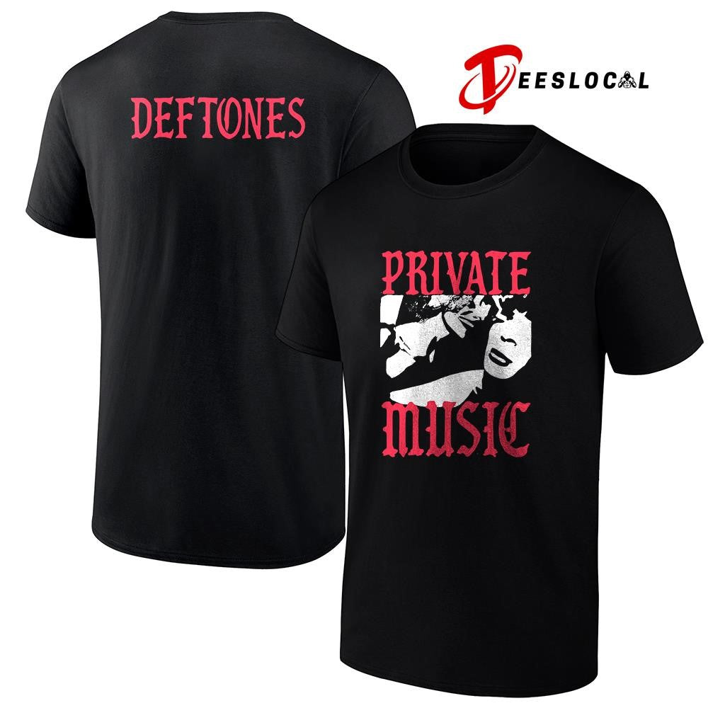 Deftone North America tour private music shirt Unisex