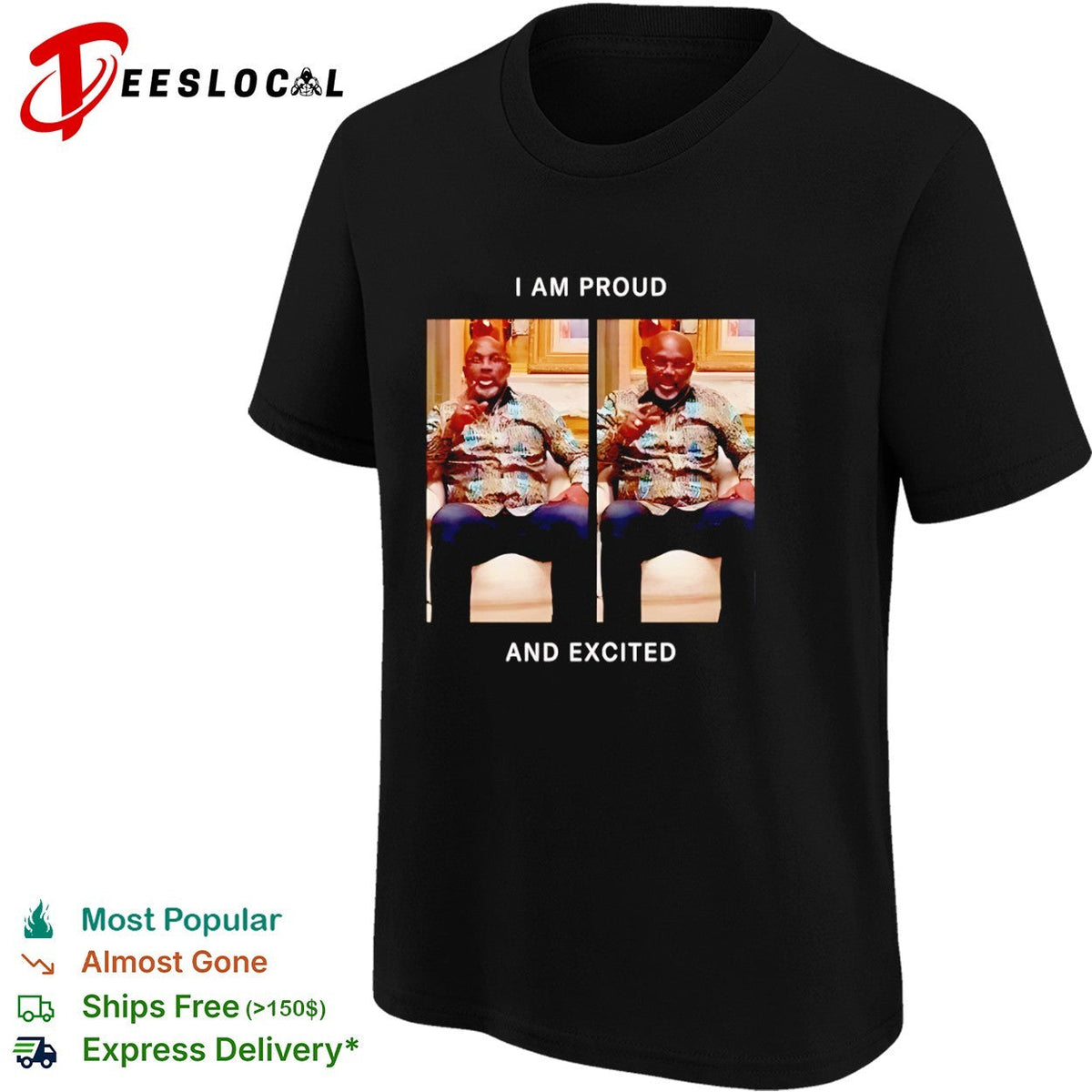 Deion Sanders Colorado Buffaloes Coach Prime I am proud and excited shirt Unisex