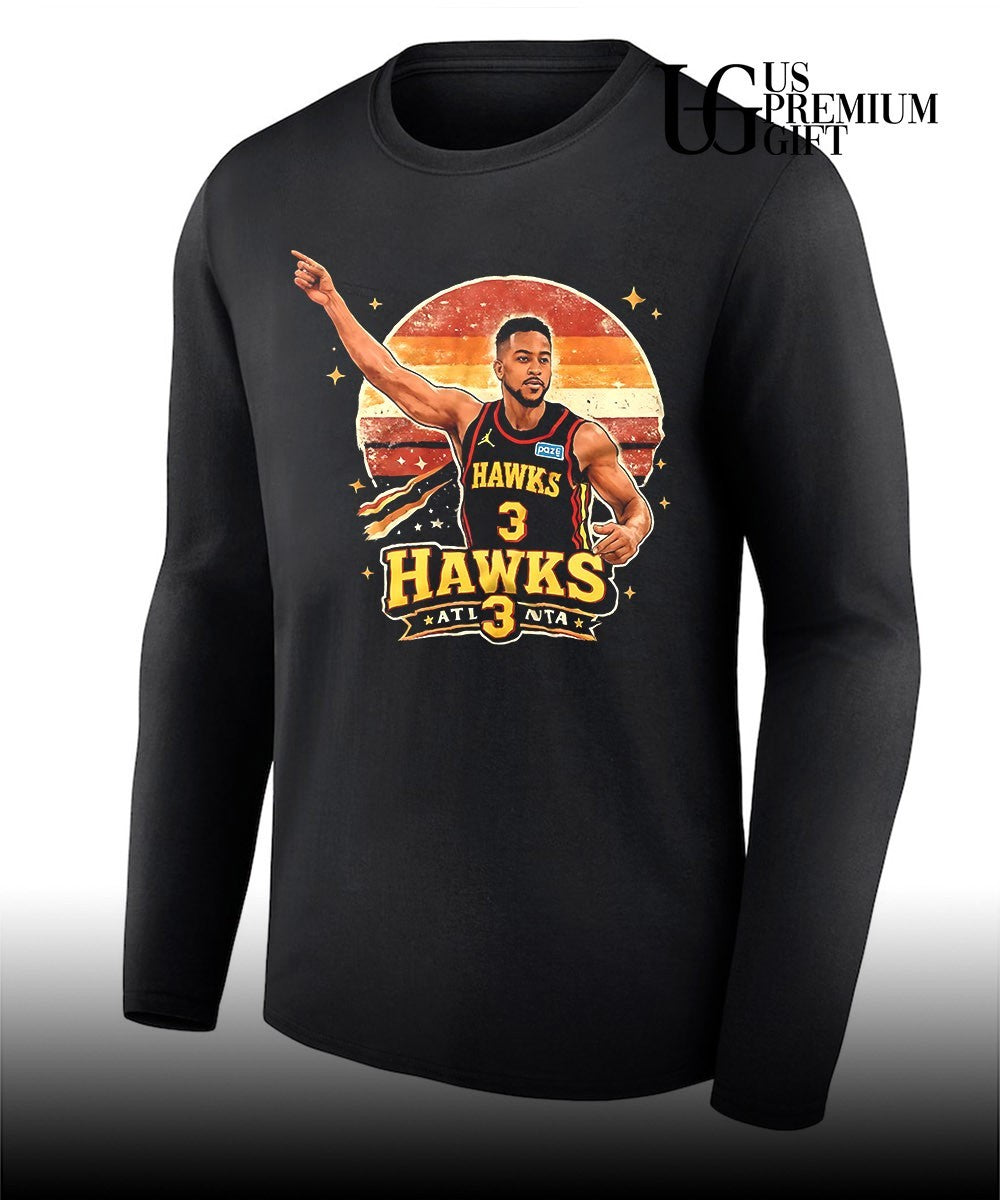Dejounte Murray Atlanta Hawks NBA Hawks 3 Hawks Atl 3 Nta shirt Unisex