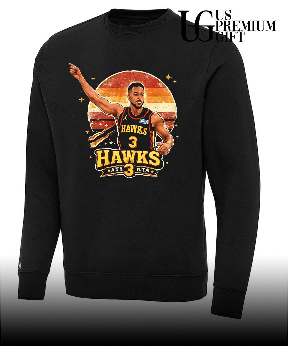 Dejounte Murray Atlanta Hawks NBA Hawks 3 Hawks Atl 3 Nta shirt Unisex