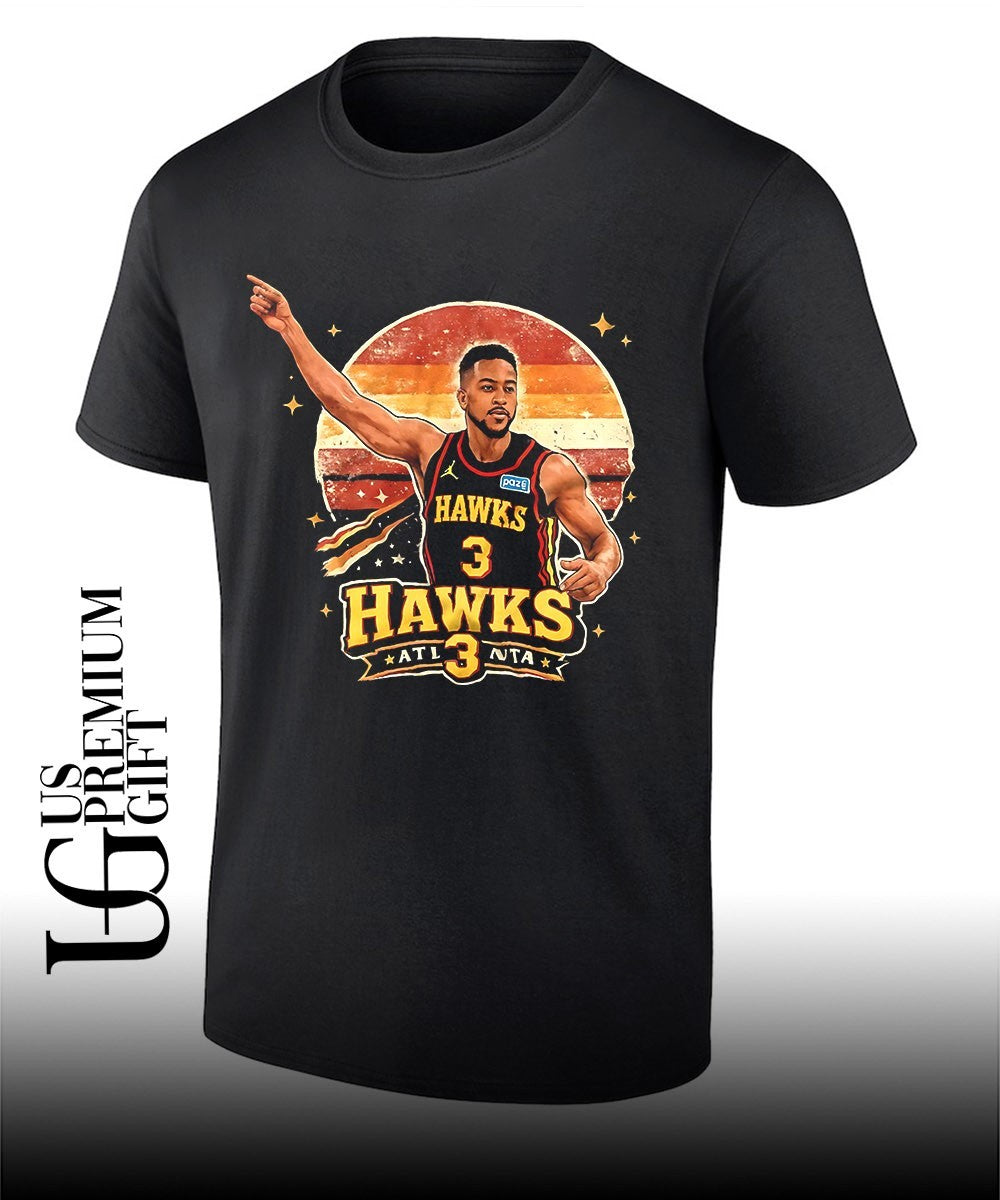 Dejounte Murray Atlanta Hawks NBA Hawks 3 Hawks Atl 3 Nta shirt Unisex
