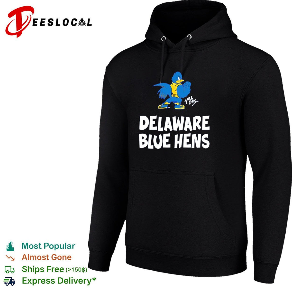 Delaware Blue Hens YoUDee mascot shirt Unisex