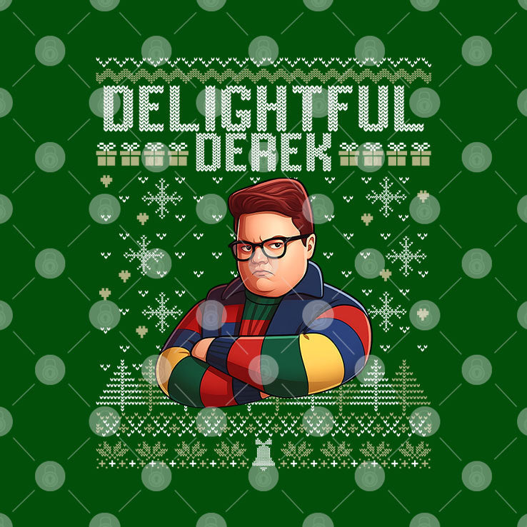 Delightful Derek Christmas Unisex