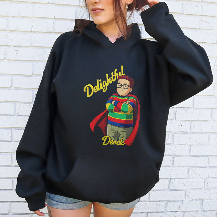 Delightful Derek Fans T Shirt Unisex