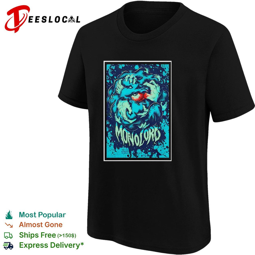 Demonic creature monster concert framed poster art shirt Unisex