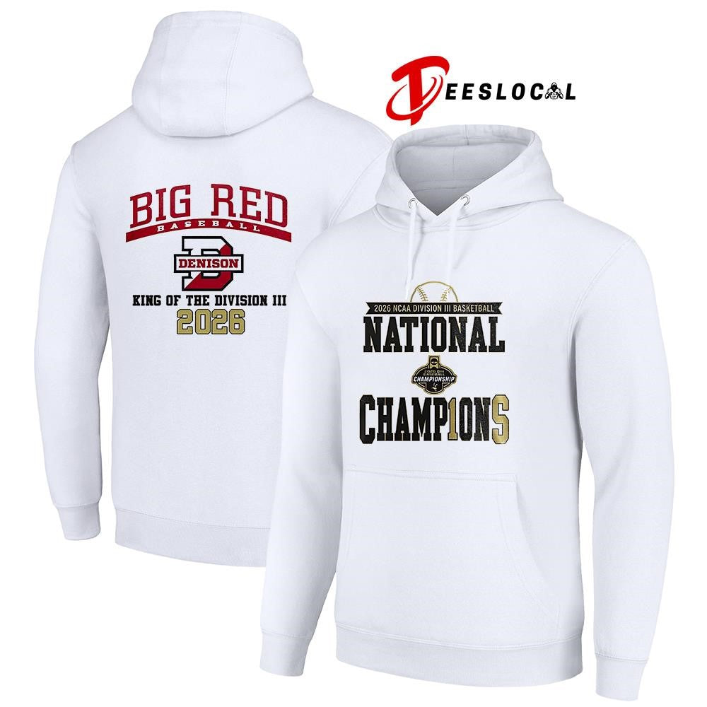 Denison Big Red 2026 King Of The Division III national champions shirt Unisex