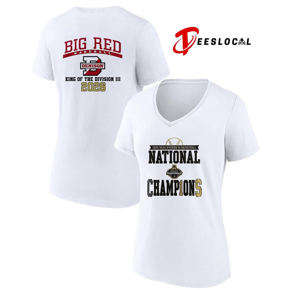 Denison Big Red 2026 King Of The Division III national champions shirt Unisex