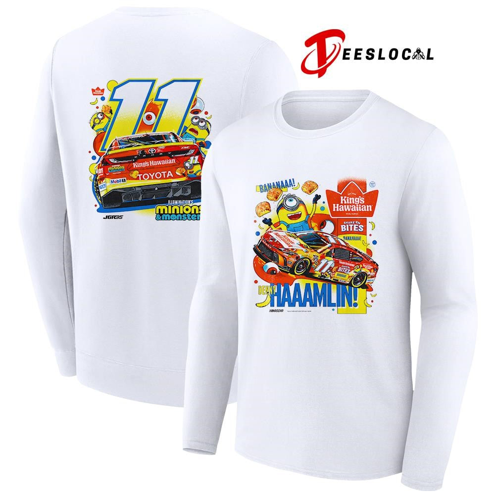 Denny Haaamlin Minions and monsters King’s Hawaiian shake ’em bite bananaaa shirt Unisex