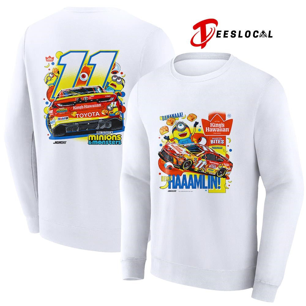 Denny Haaamlin Minions and monsters King’s Hawaiian shake ’em bite bananaaa shirt Unisex