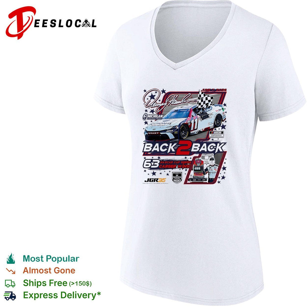 Denny Hamlin Joe Gibbs Racing NASCAR Cup Series Michigan International Speedway shirt Unisex