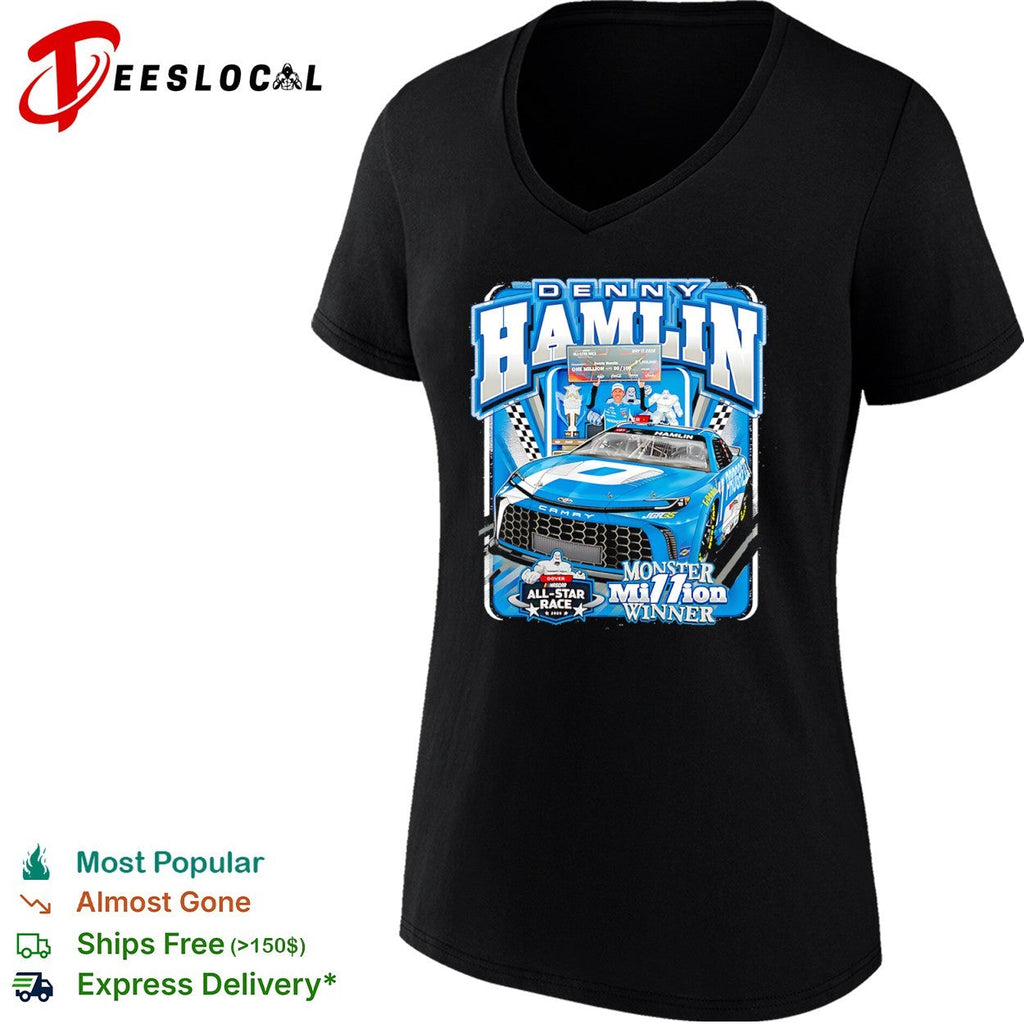 Denny Hamlin Joe Gibbs Racing NASCAR Dover All Star Race 2026 Monster Million shirt Unisex