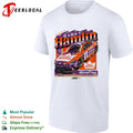 Denny Hamlin Joe Gibbs Racing NASCAR Kings Hawaiian Ube Coconut Rolls shirt Unisex
