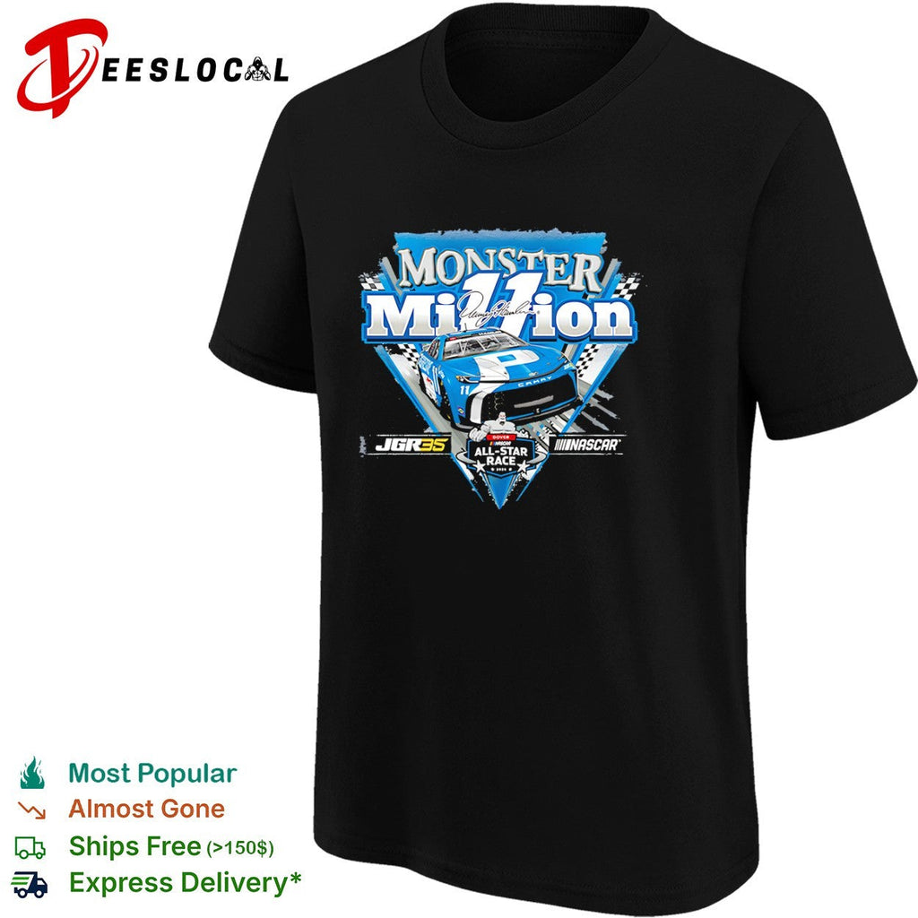 Denny Hamlin Monster Million NASCAR Dover All Star Race 2024 JGR35 Toyota Camry shirt Unisex