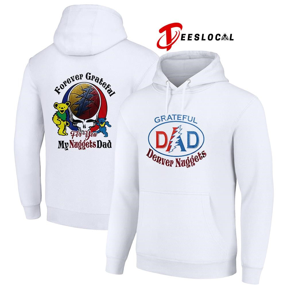 Denver Nuggets x Grateful Dead Father Day forever Grateful logo shirt Unisex