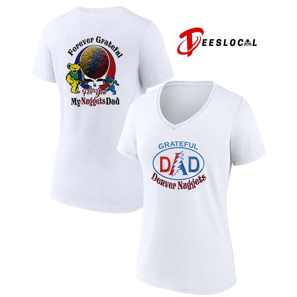 Denver Nuggets x Grateful Dead Father Day forever Grateful logo shirt Unisex