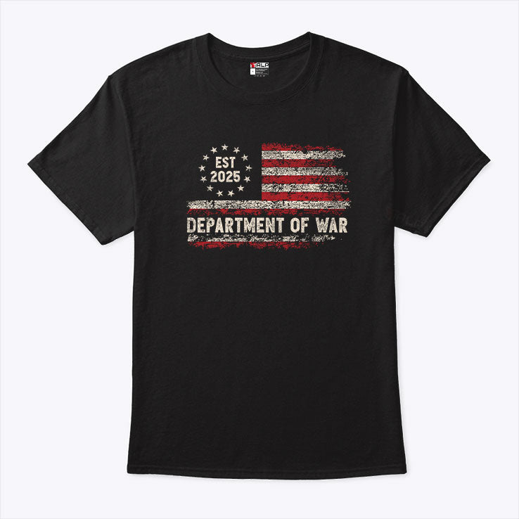 Department Of War Established 2025 T Shirt Unisex