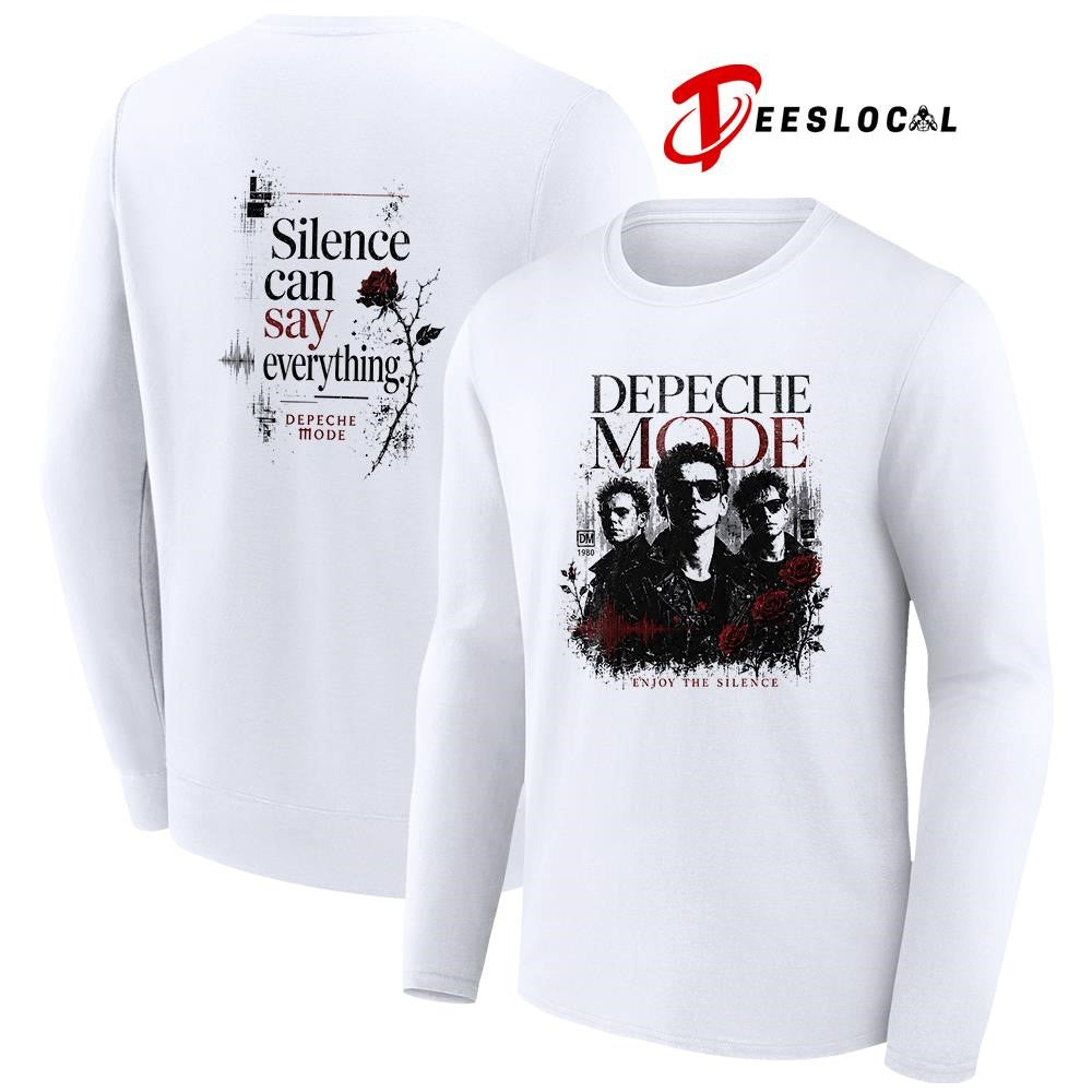 Depeche Mode enjoy the silence silence can say everything shirt Unisex