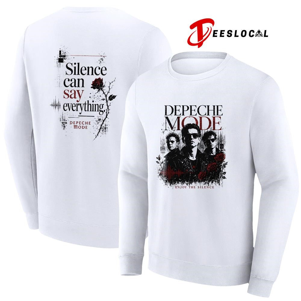 Depeche Mode enjoy the silence silence can say everything shirt Unisex