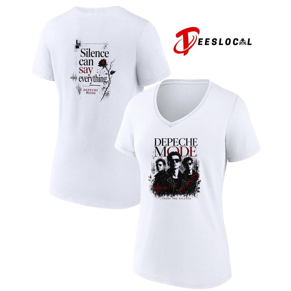 Depeche Mode enjoy the silence silence can say everything shirt Unisex