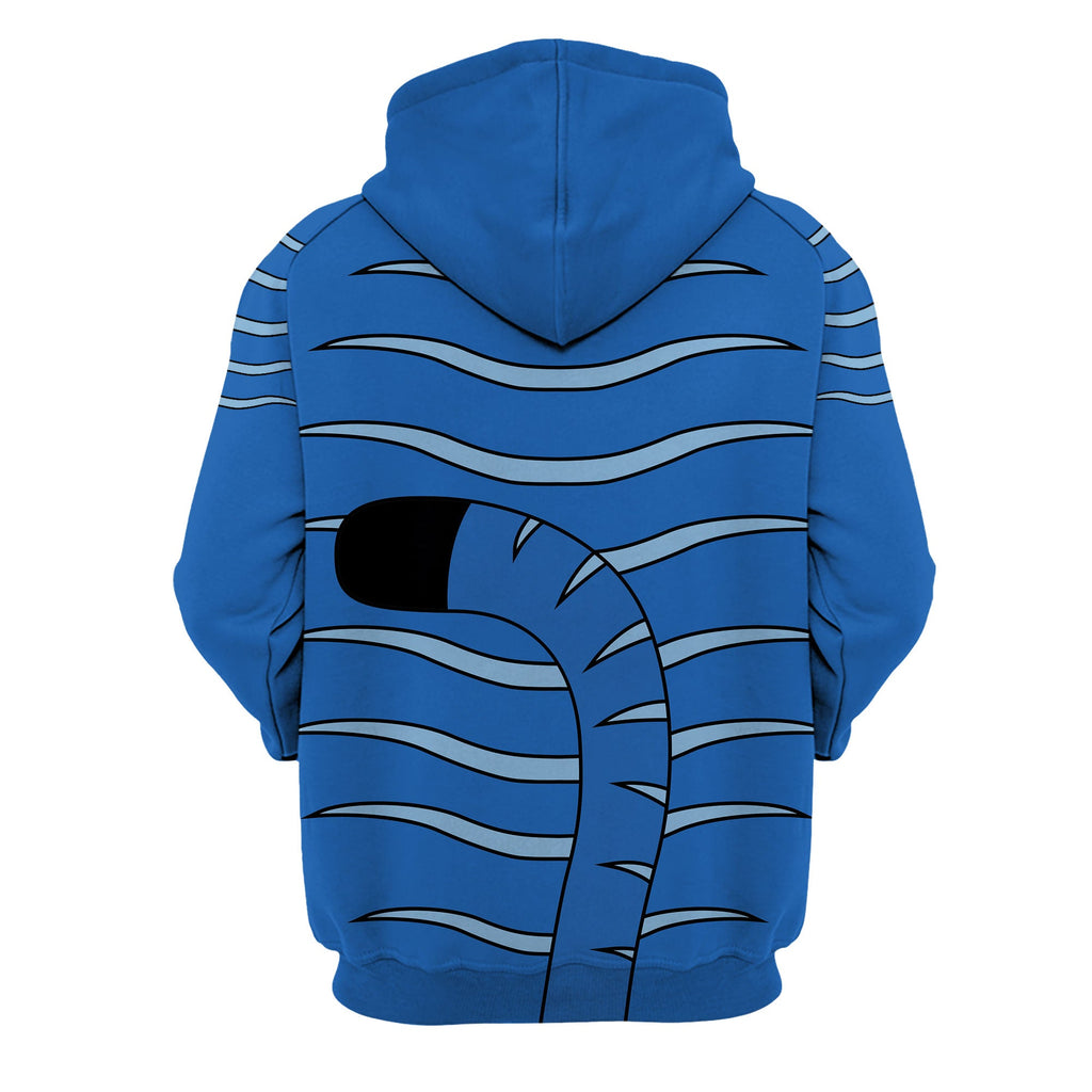Derpy Tiger Raglan Zip Unisex