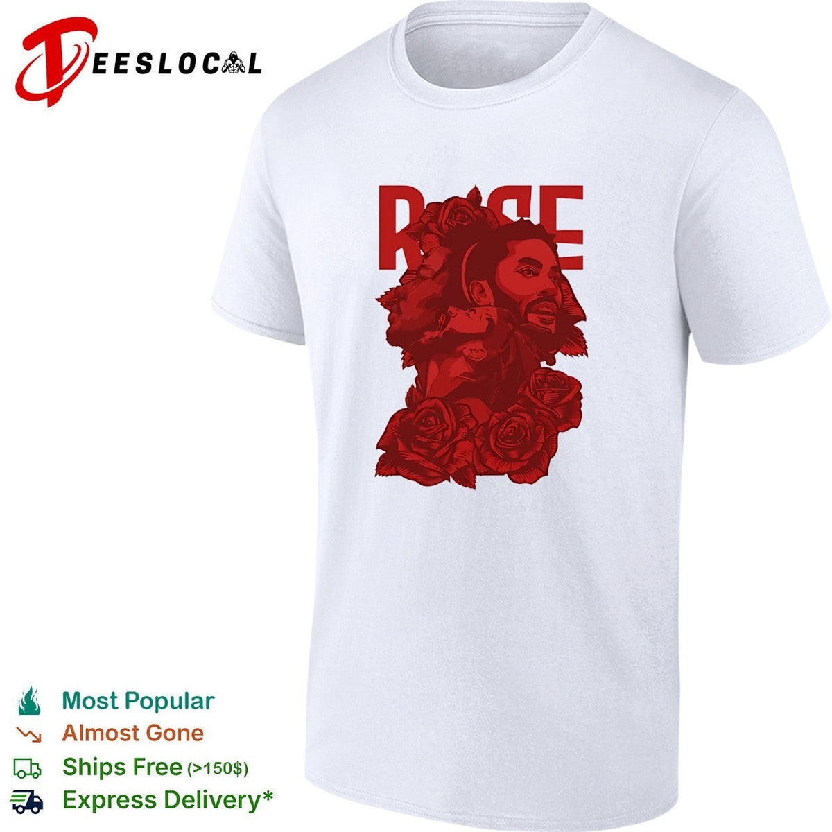 Desease Derrick Rose vintage shirt Unisex