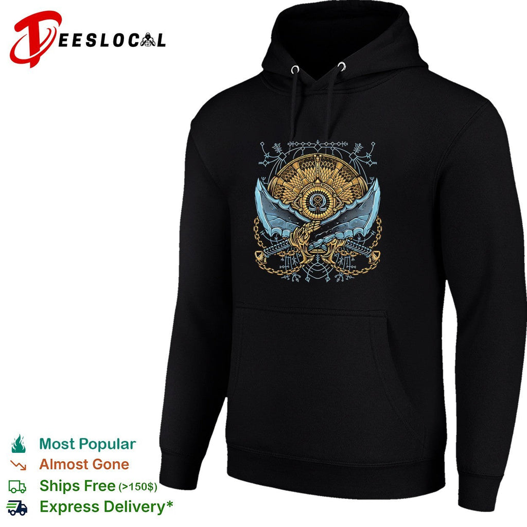 Destiny of the God God of War featuring the Blades of Chaos shirt Unisex