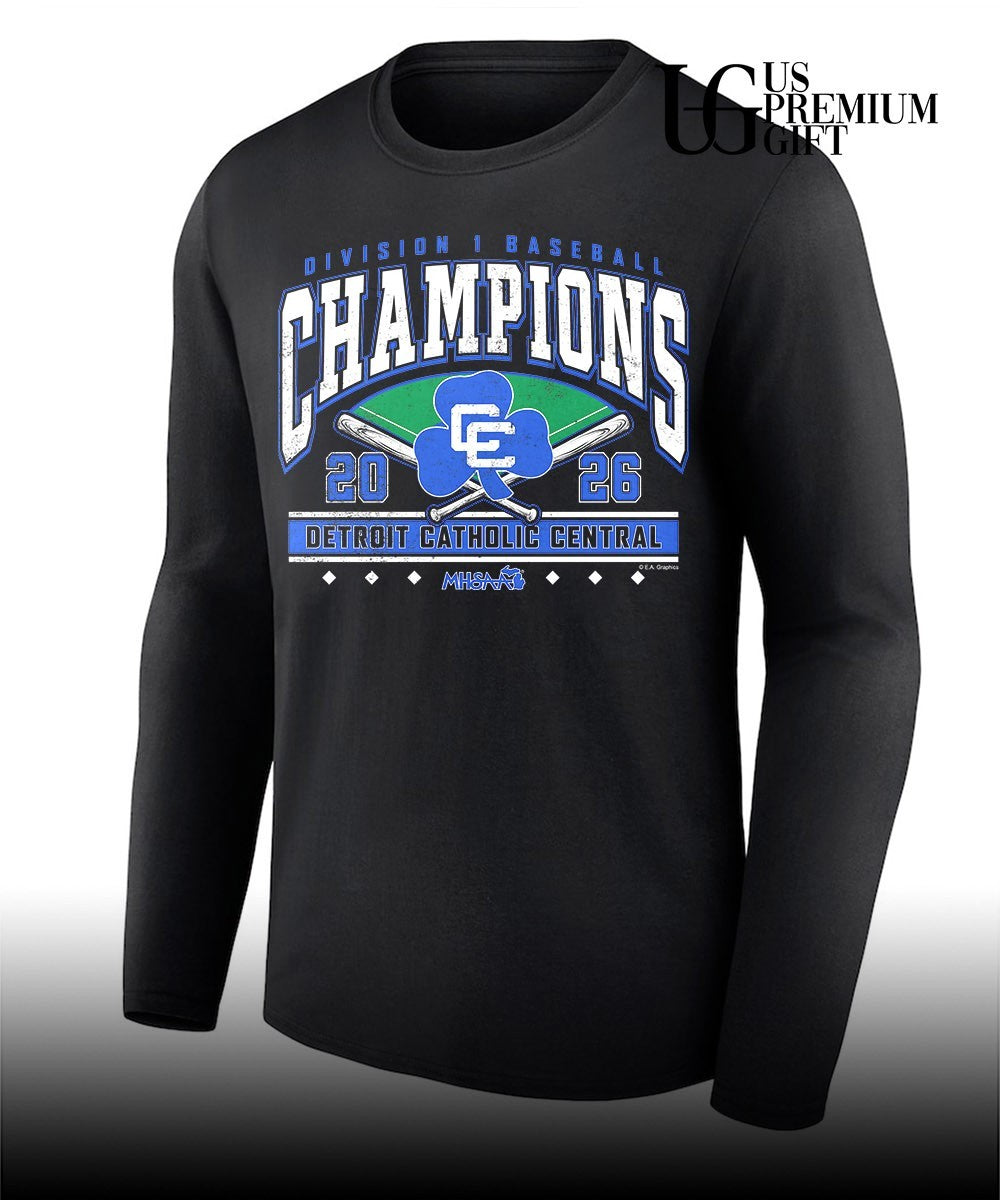 Detroit Catholic Central MHSAA Baseball D1 Champions 2026 shirt Unisex
