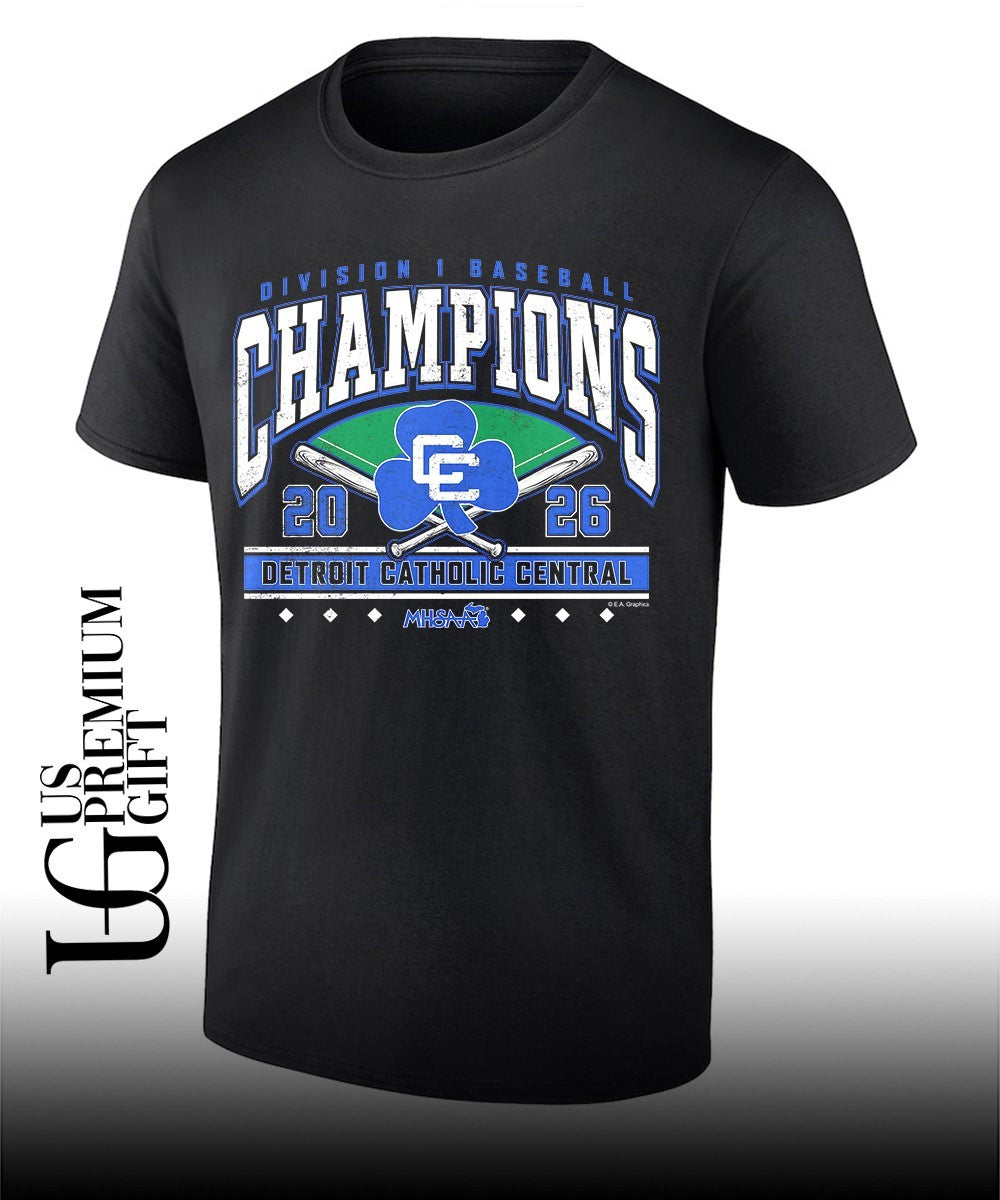 Detroit Catholic Central MHSAA Baseball D1 Champions 2026 shirt Unisex