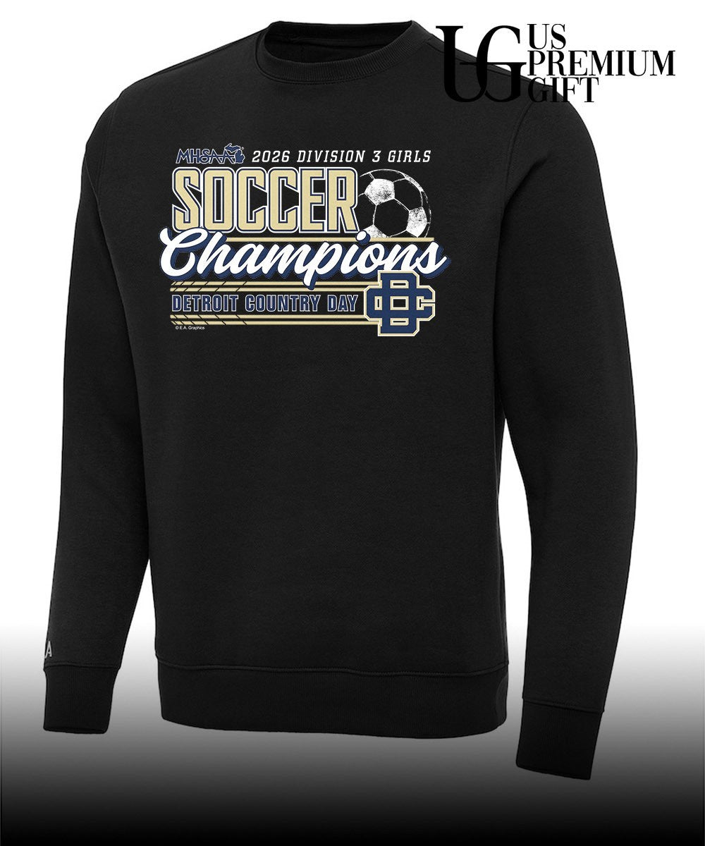 Detroit Country Day MHSAA Girls Soccer D3 Champions 2026 shirt Unisex