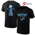 Detroit Lions God first family second cross shirt Unisex
