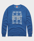 Detroit Lions Holiday Crewneck Unisex