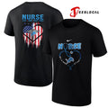 Detroit Lions x Army nurse it’s a work of heart shirt Unisex