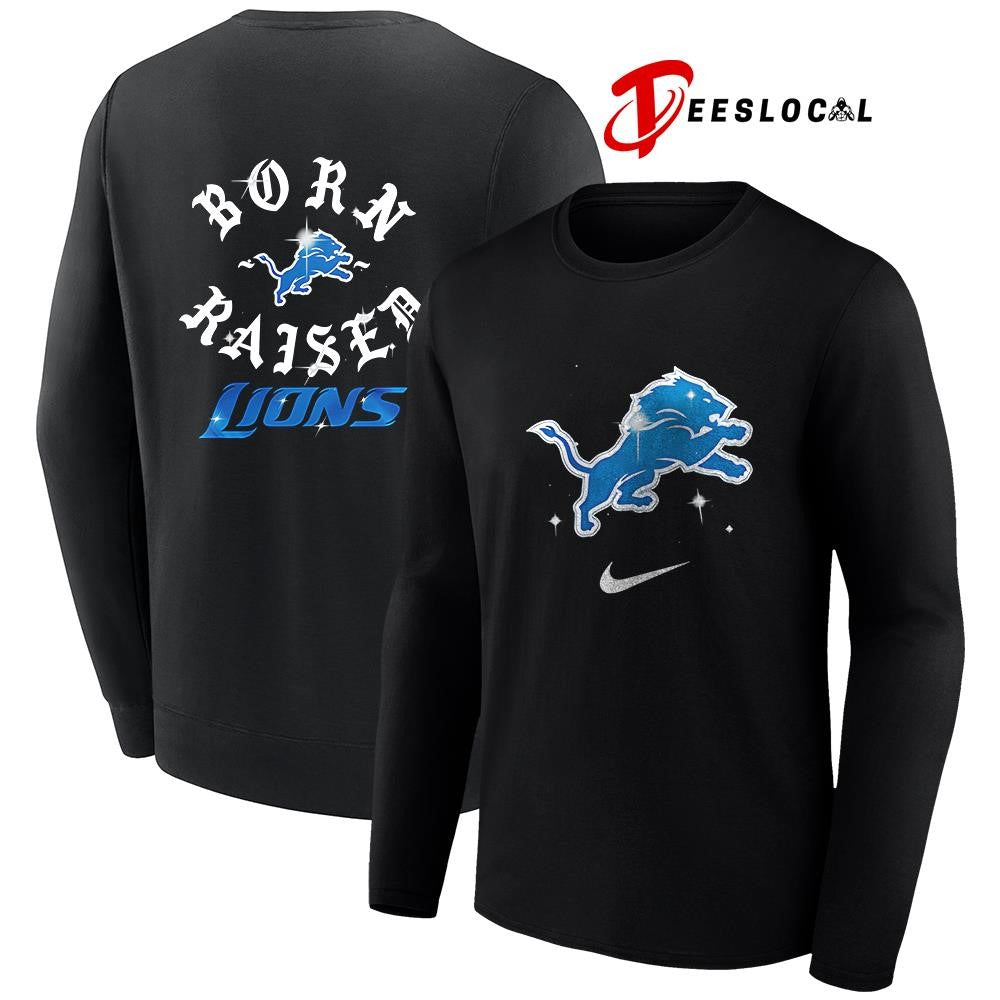 Detroit Lions x Born and Raised logo shirt Unisex