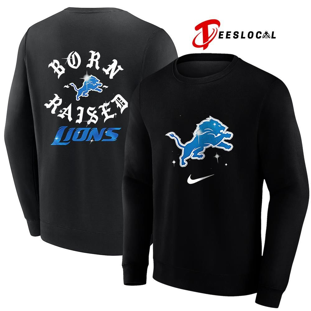 Detroit Lions x Born and Raised logo shirt Unisex