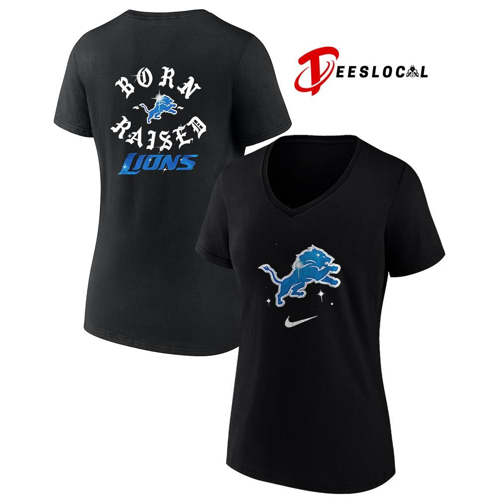 Detroit Lions x Born and Raised logo shirt Unisex