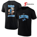 Detroit Lions x Pop eye pose cartoon shirt Unisex