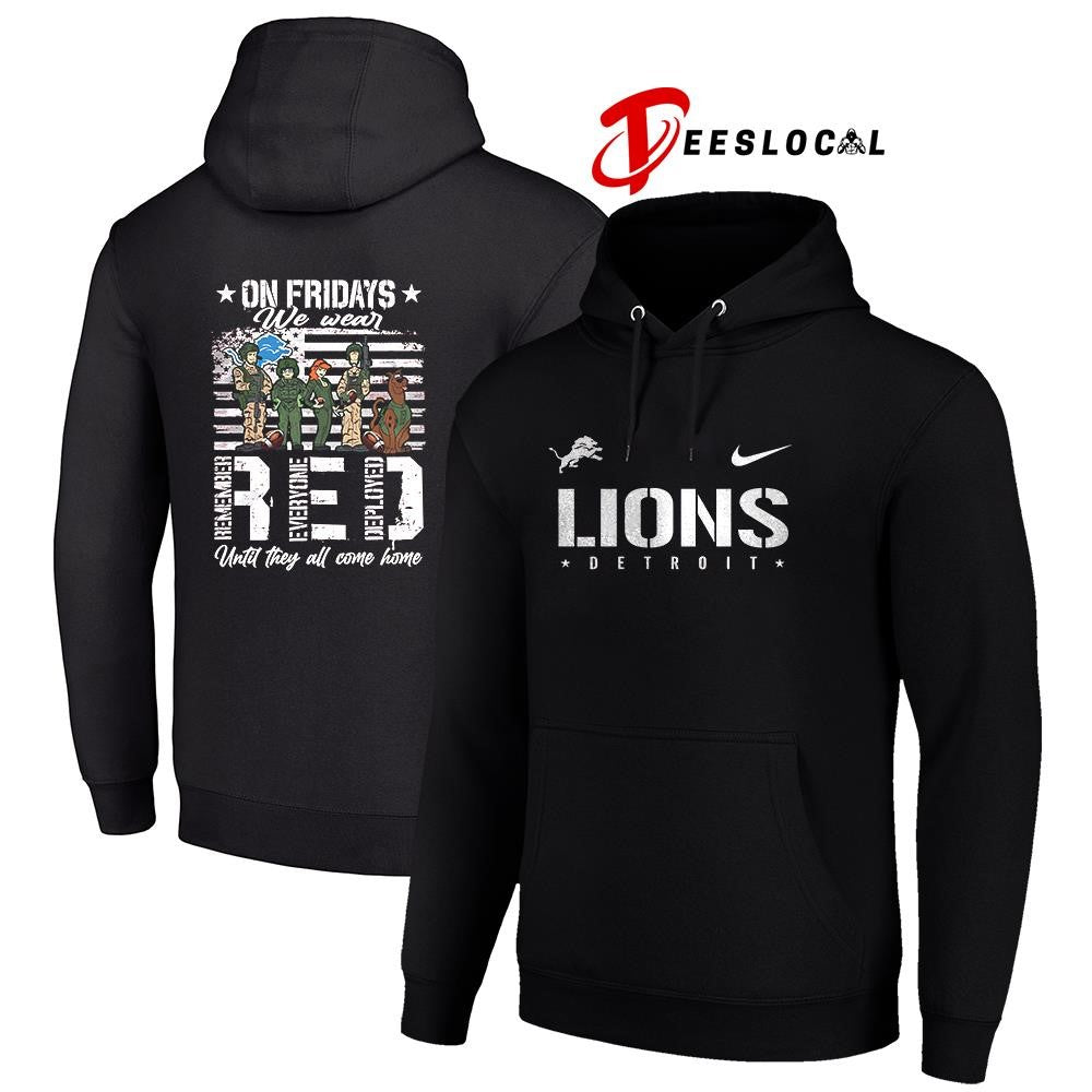 Detroit Lions x Scooby Doo on friday we wear RED until they all come home shirt Unisex