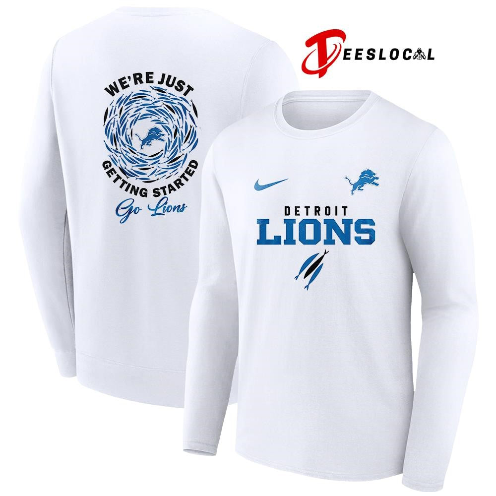 Detroit Lions x The Chosen we’re just getting started logo shirt Unisex