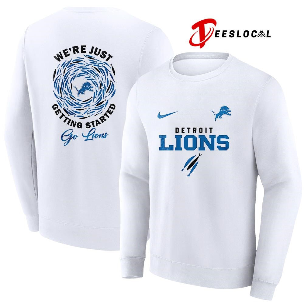 Detroit Lions x The Chosen we’re just getting started logo shirt Unisex