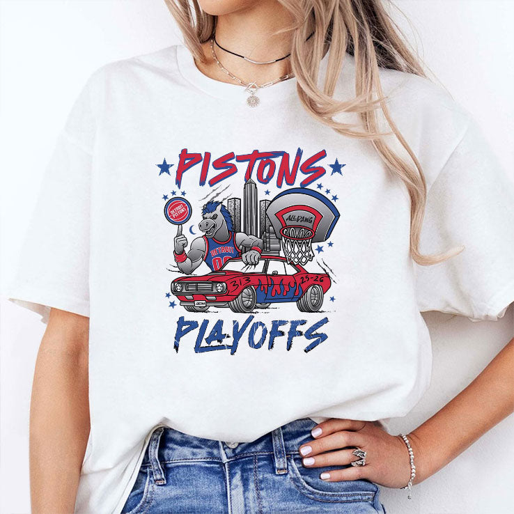 Detroit Pistons Playoffs 2025 2026 Shirt Unisex
