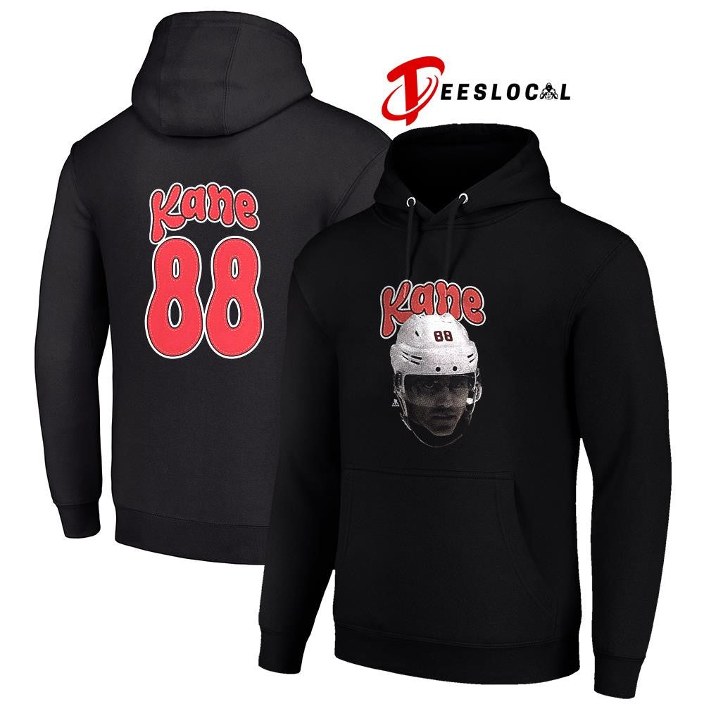 Detroit Red Wings Patrick Kane portrait name and number shirt Unisex