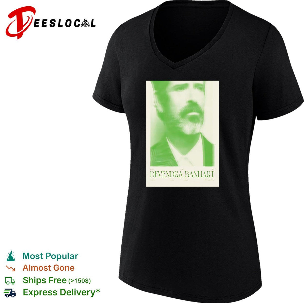 Devendra Banhart Malta Festival Poznan Poland June 25 2024 Summer Solo Music Tour shirt Unisex