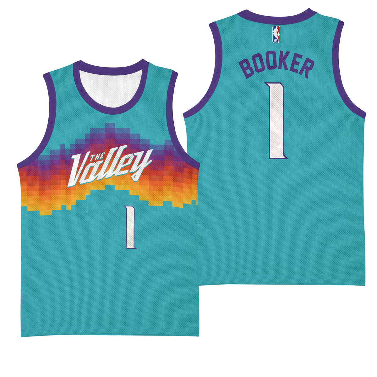 Devin Booker The Valley Basketball Jersey Unisex