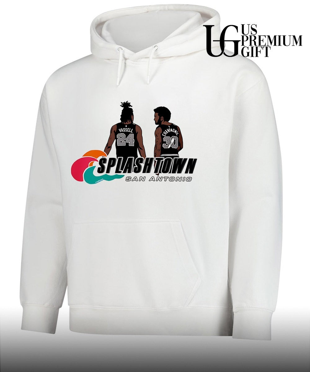 Devin Vassell and Julian Champagnie San Antonio Spurs Splash Town San Antonio shirt Unisex