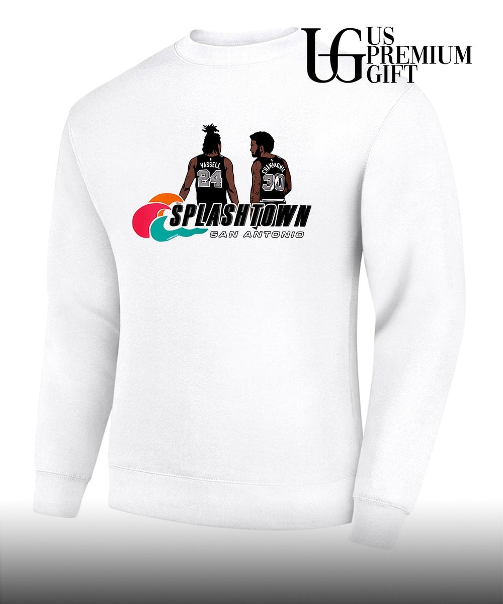 Devin Vassell and Julian Champagnie San Antonio Spurs Splash Town San Antonio shirt Unisex