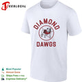 Diamond Dawgs Georgia Bulldogs Baseball University of Georgia shirt Unisex